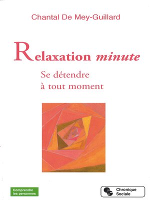 cover image of Relaxation minute